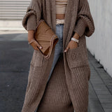 Suri™ | Elegant Deep V-Neck Cardigan - Comfort and Elegance