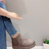 Marisol™ | Fleece-Lined Chelsea Winter Ankle Boots