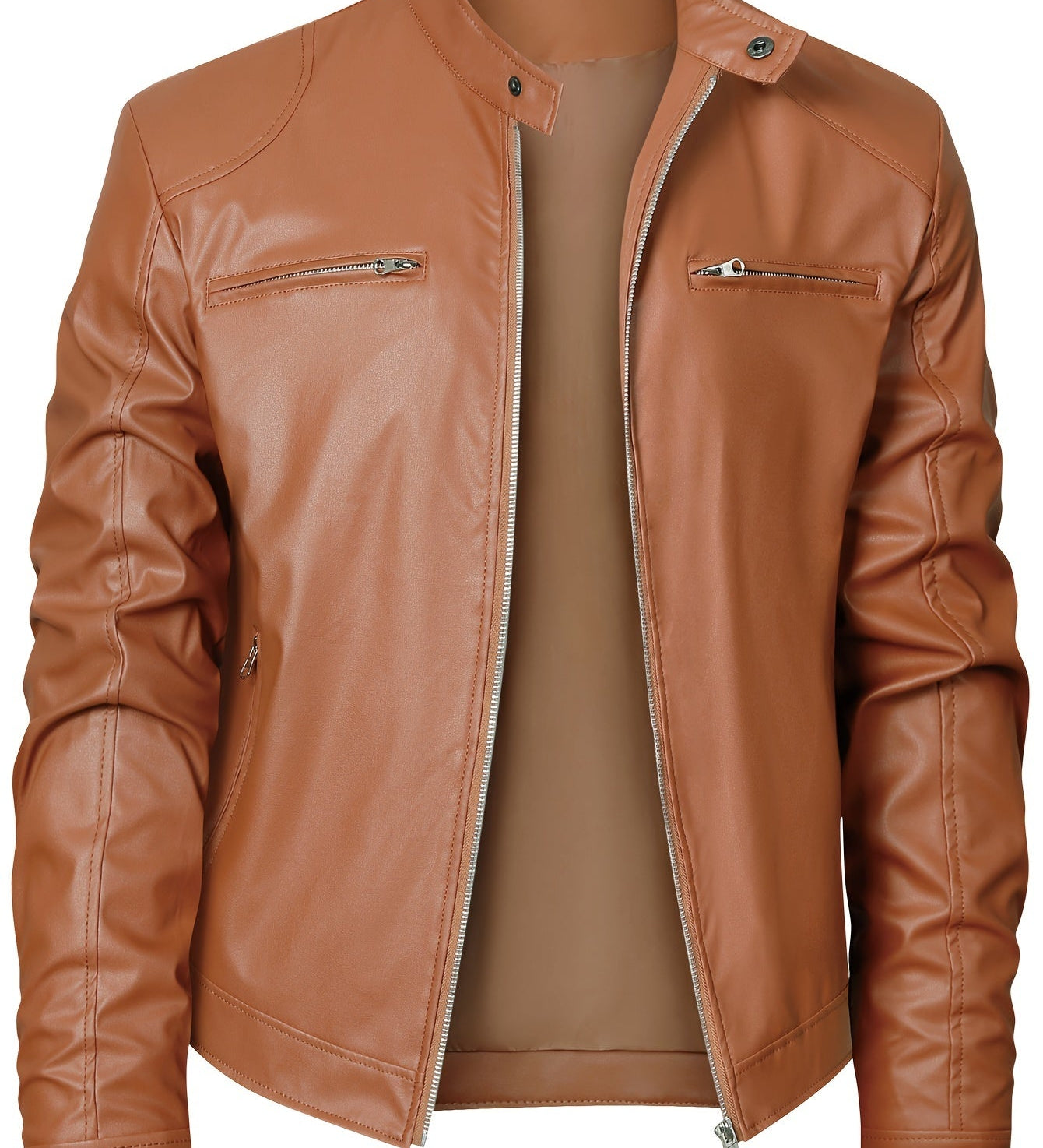 Relaxed Leather Jacket