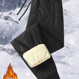 Danica™ | Quilted Elastic-Waist Winter Jogger Pants