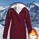 Zara™ | Warm-Lined & Water-Resistant Hooded Parka Jacket