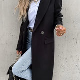 Margot™ | Double-Breasted Longline Tailored Coat