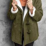 Salma™ | Cozy Fleece-Lined Toggle-Front Duffle Coat