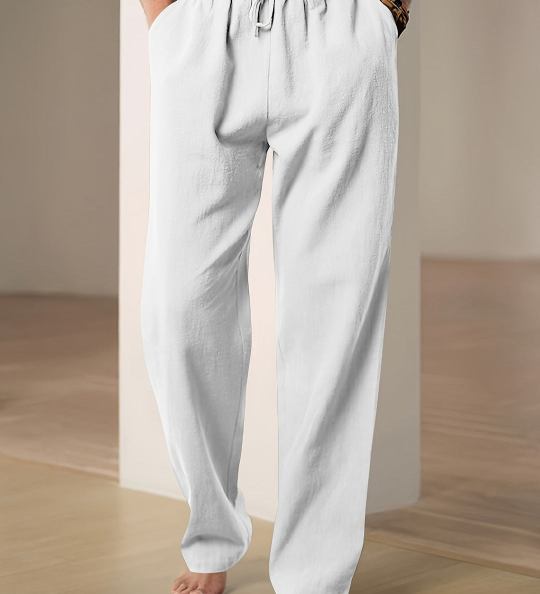 Relaxed Summer Linen Trousers