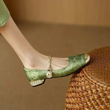 Mestelle™ | Elegant Leather Mary Janes