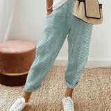 Darine™ | Elegant Striped Linen Pants