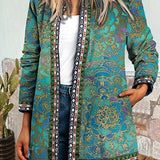Livia™ | Vintage Casual Floral Printed Jacket
