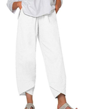 Comfortable Tulip Hem Wide Leg Pants