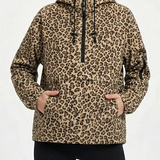 Stylish Leopard Print Hooded jacket