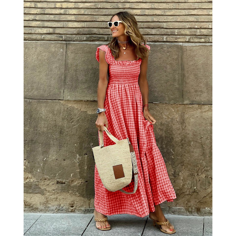 Classic Smocked Maxi Dress