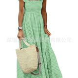 Classic Smocked Maxi Dress