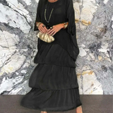 Overlay Tiered Maxi Dress