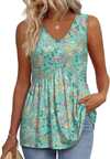 Pink Green Floral