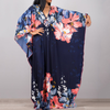 dark blue bottom big flower