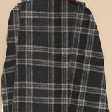 Clara™ | Plaid double-breasted cape coat