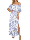 Floral Blue