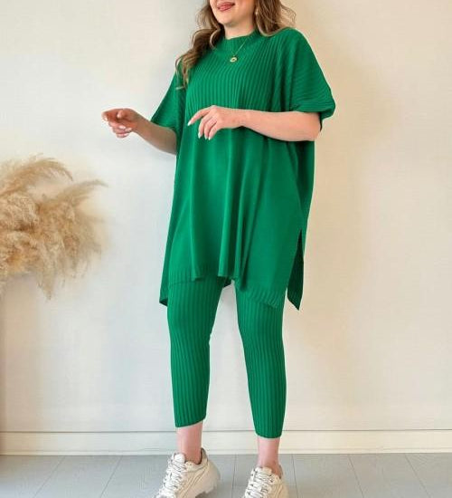 Nova™ | Elegant and Comfortable Knitted Ensemble in Cotton