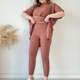 Nova™ | Elegant and Comfortable Knitted Ensemble in Cotton