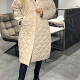 Léa™ | Casual Cotton Coat with Elegant Collar