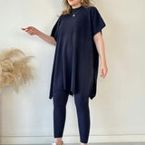 Nova™ | Elegant and Comfortable Knitted Ensemble in Cotton