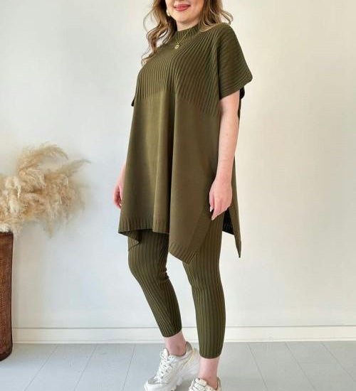 Nova™ | Elegant and Comfortable Knitted Ensemble in Cotton