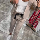 Tracy™ | Blazer and Fluid Pants Set