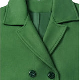 Dami™ | Long Wool Coat + Free Cashmere Scarf
