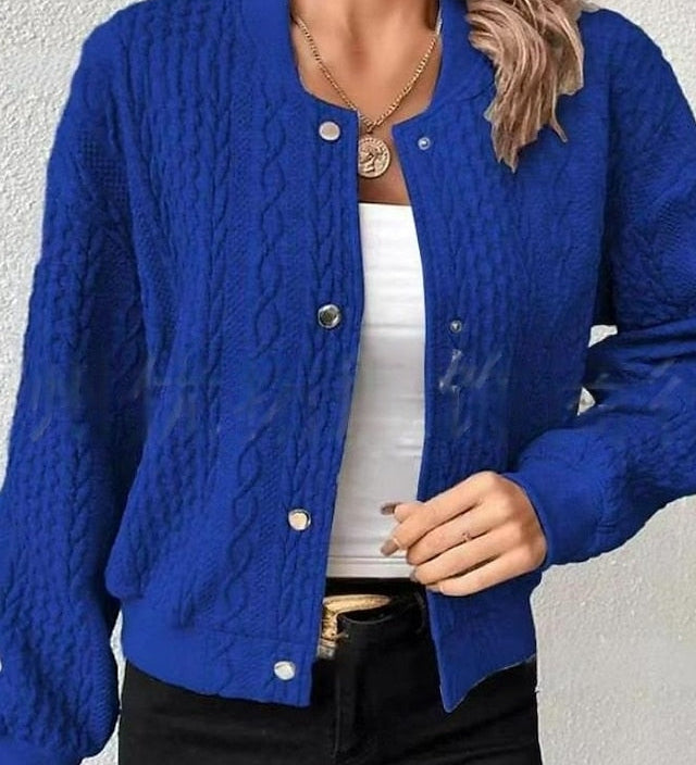 Amara™ | Casual Polyester Jacket, Elegant Comfort