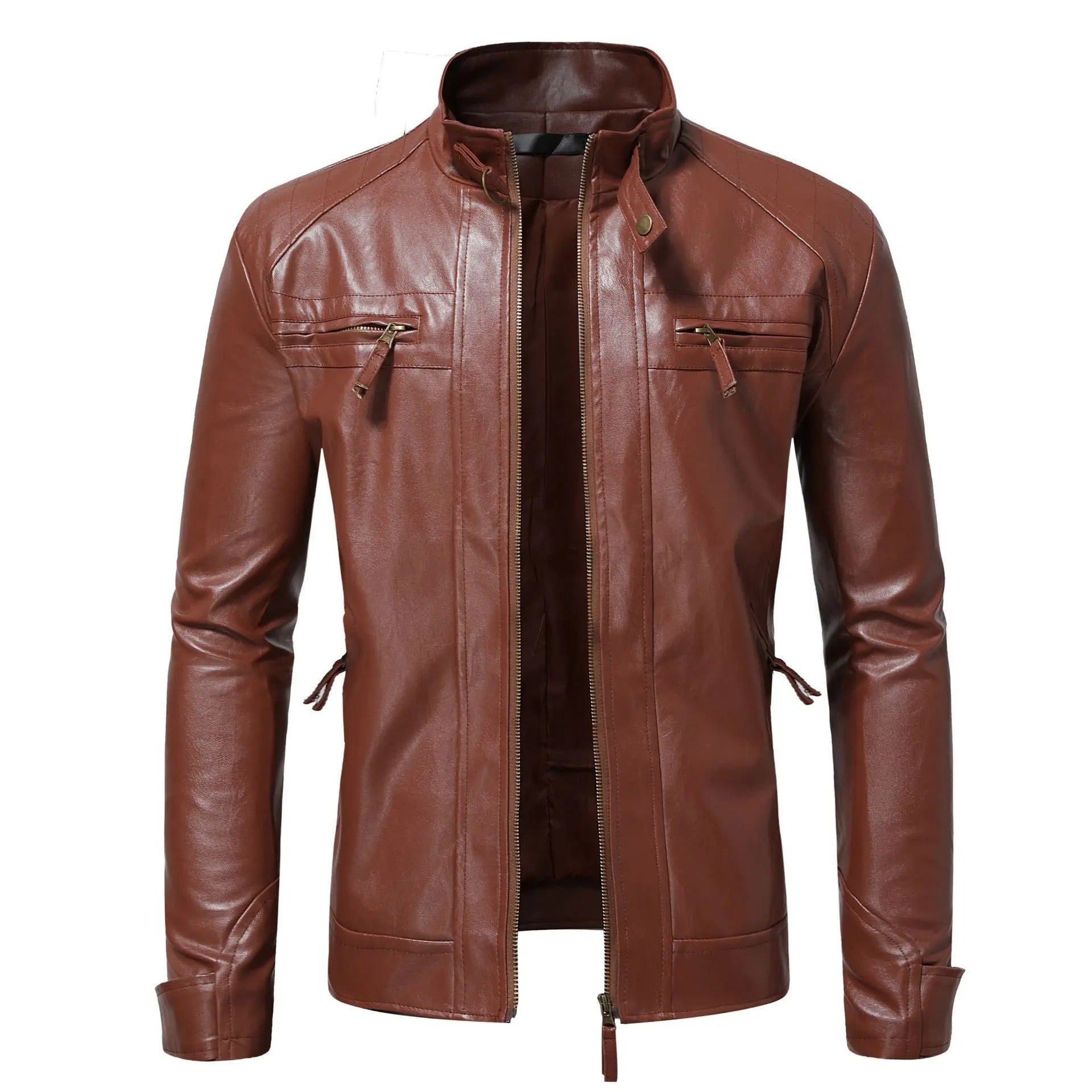 Stylish Men's Leather Jacket