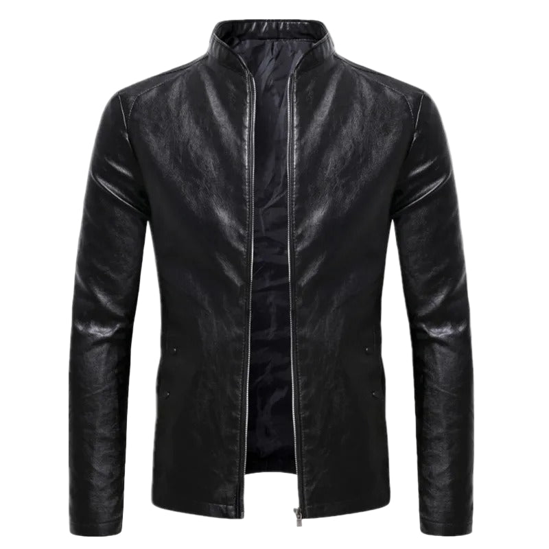 Timeless Leather Biker Jacket