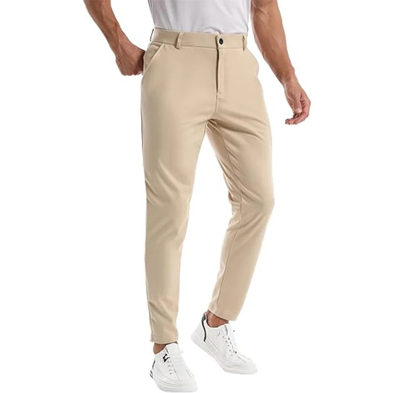 Men's Relaxed Fit Casual Trousers