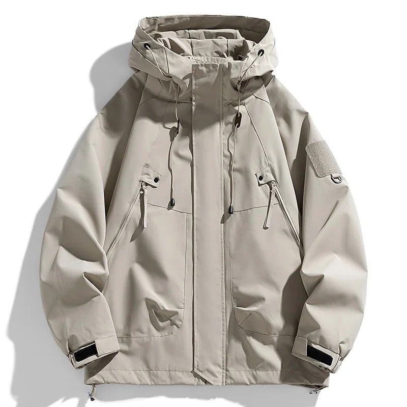 Chic Hooded Overcoat