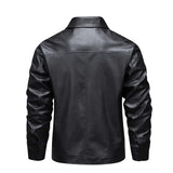 Chic Windproof Leather Jacket