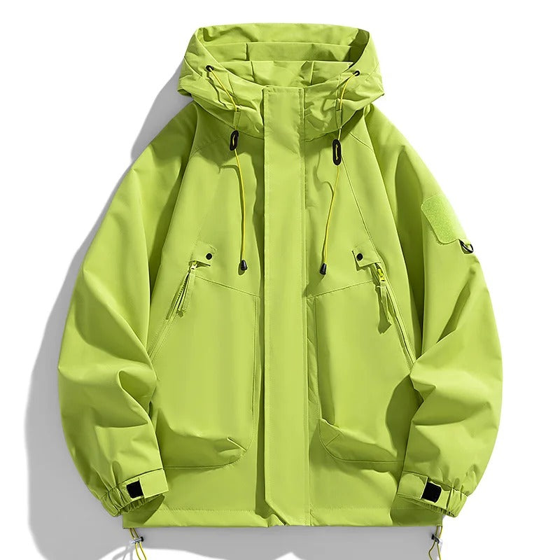 Chic Hooded Overcoat