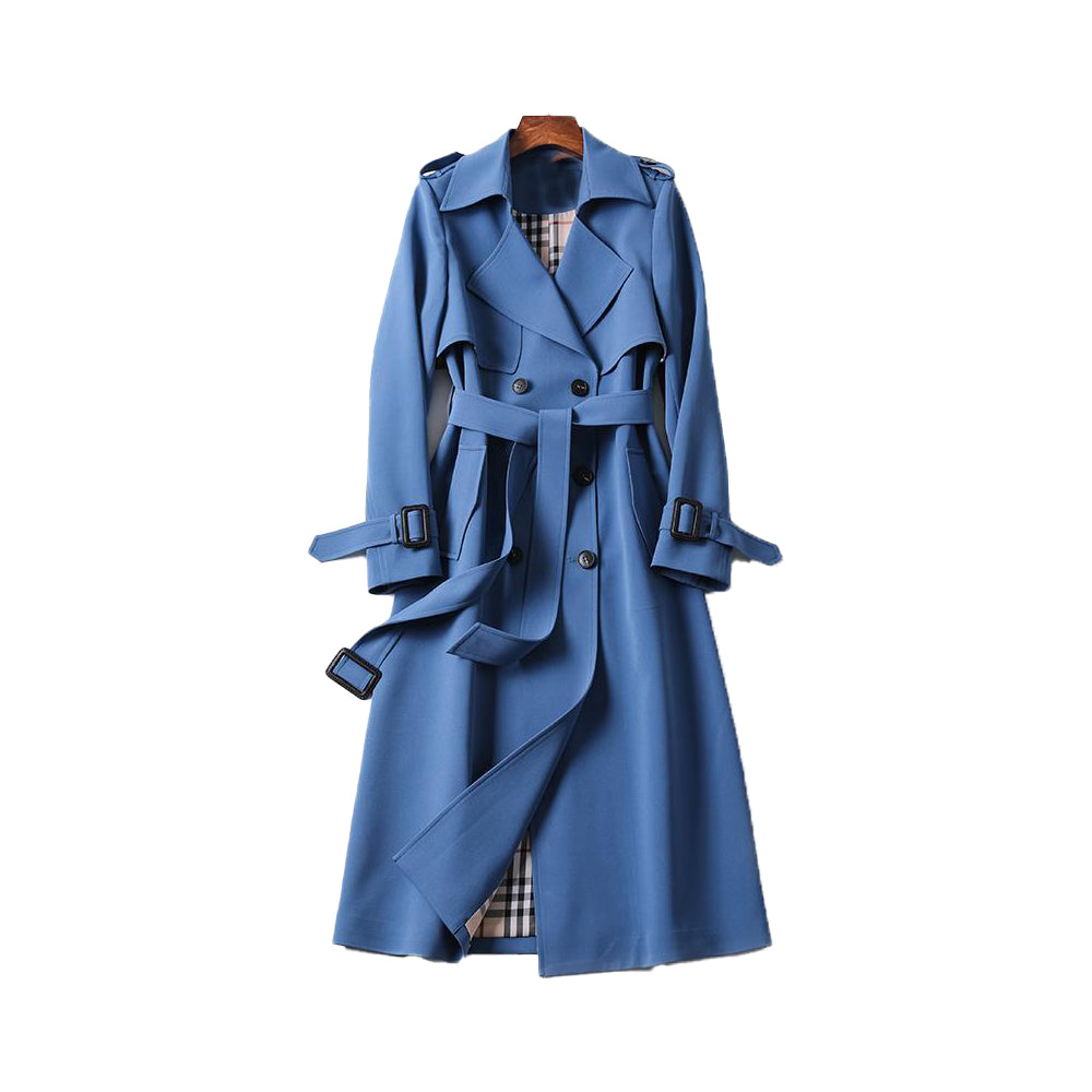 Timeless Versatile Double-Breasted Trench Coat