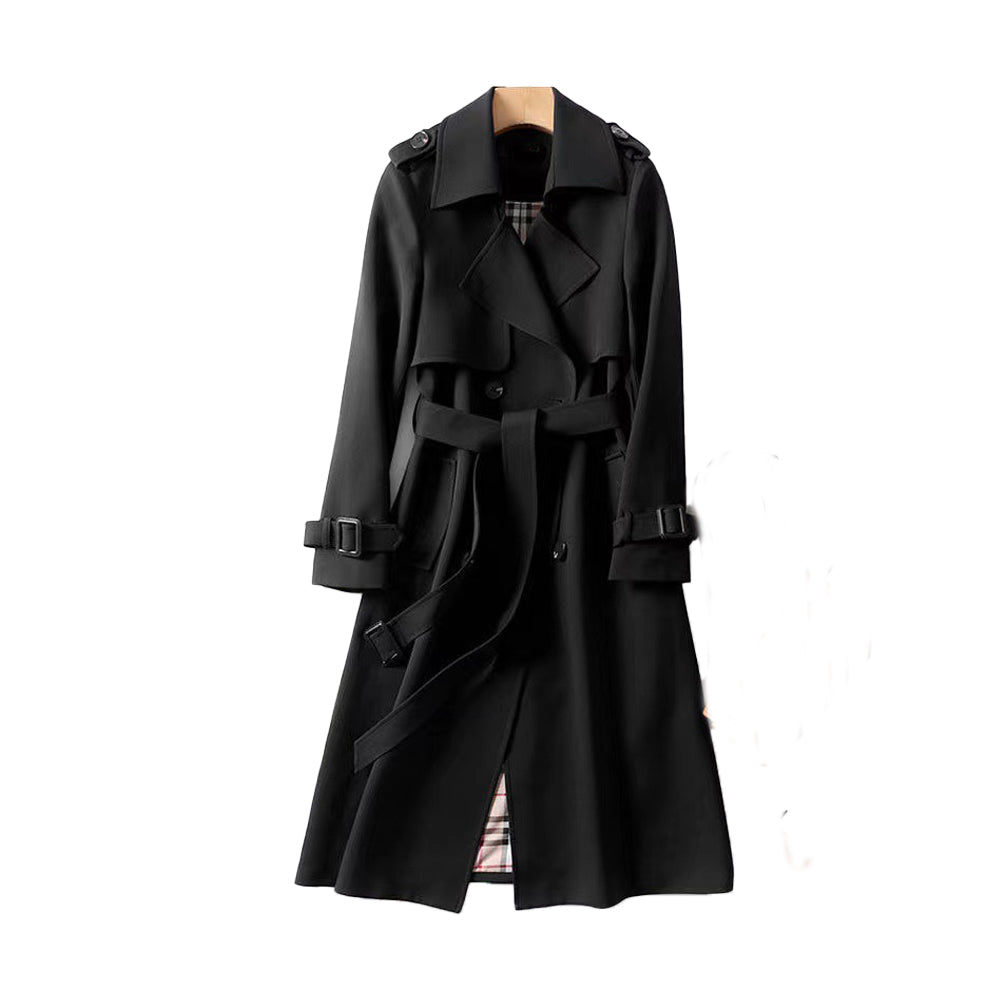 Timeless Versatile Double-Breasted Trench Coat