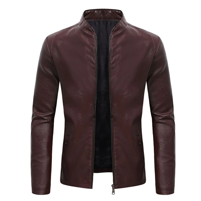 Timeless Leather Biker Jacket
