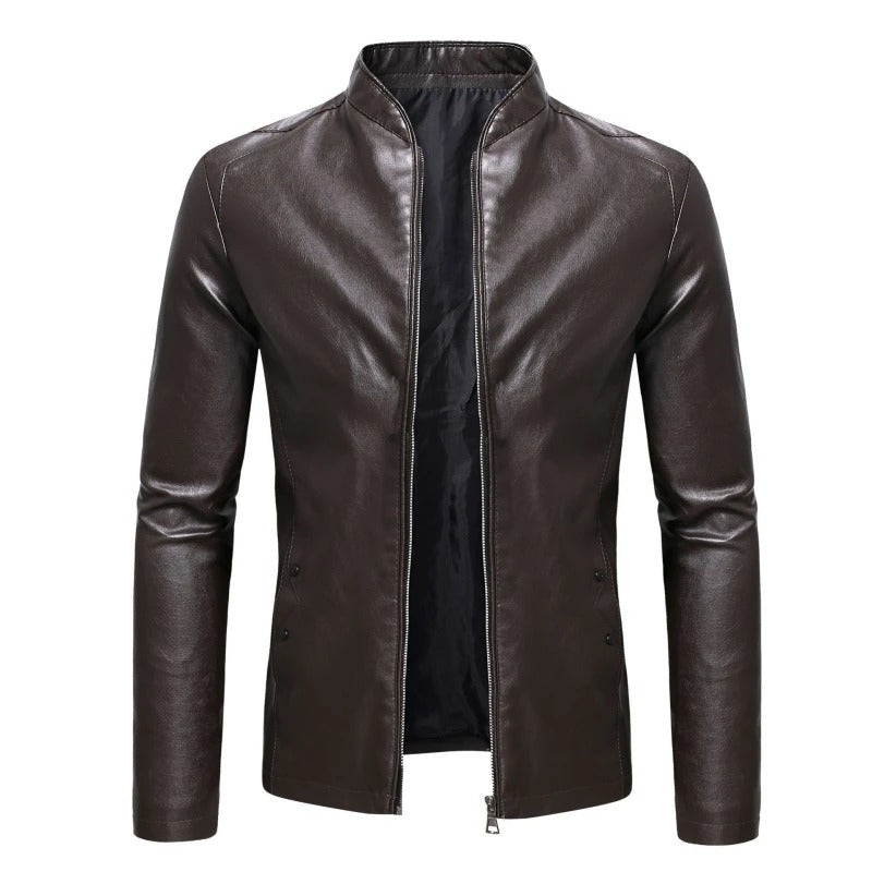 Timeless Leather Biker Jacket