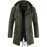 Extended Length Cargo Parka Jacket