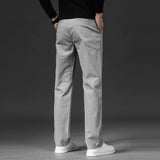Classic Straight-Leg Cotton Trousers