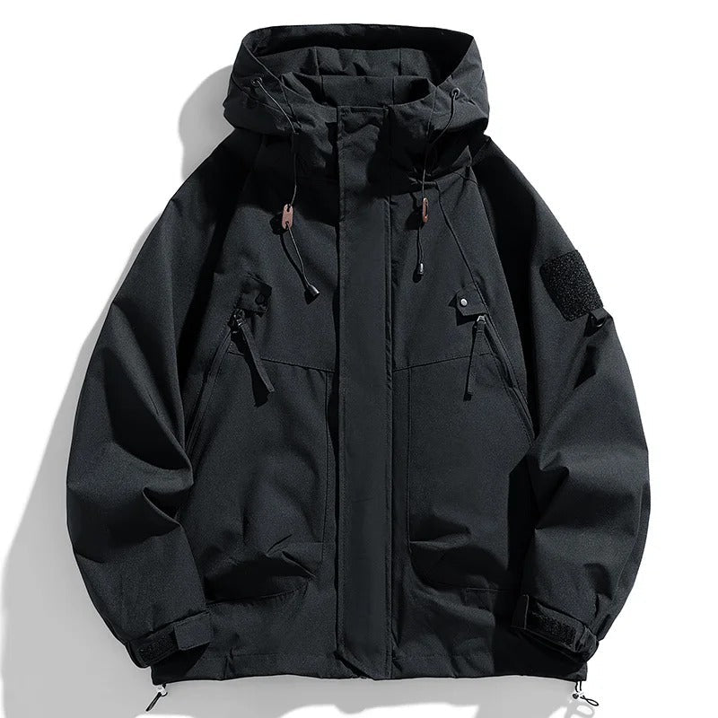 Chic Hooded Overcoat