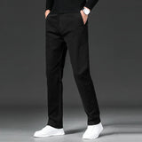 Classic Straight-Leg Cotton Trousers