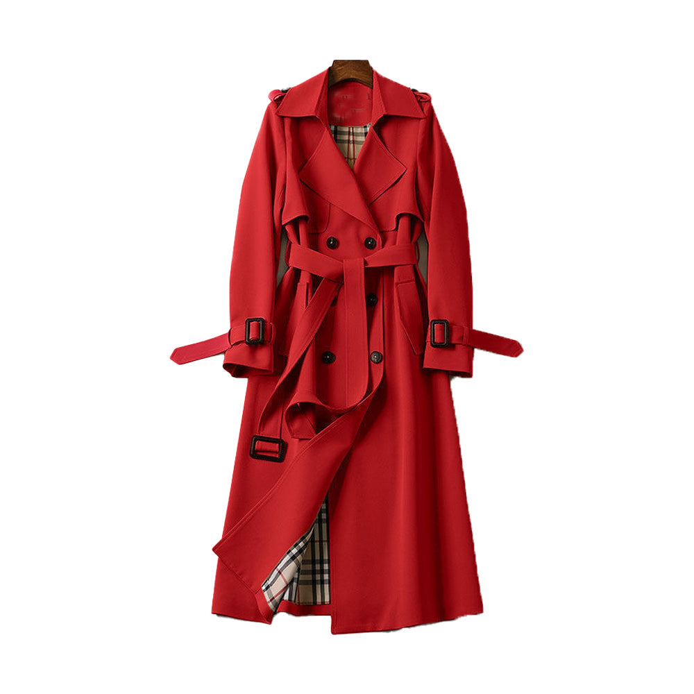 Timeless Versatile Double-Breasted Trench Coat