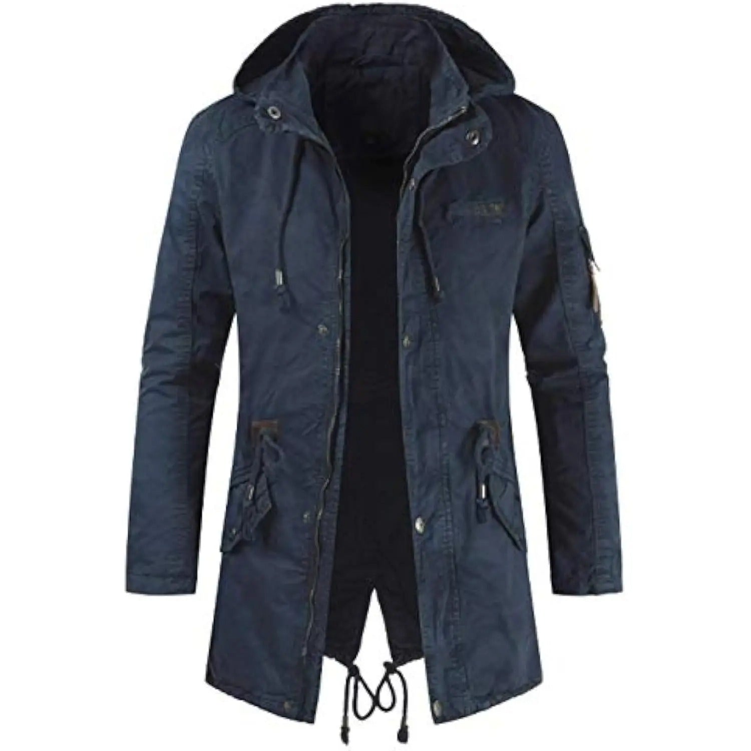 Extended Length Cargo Parka Jacket