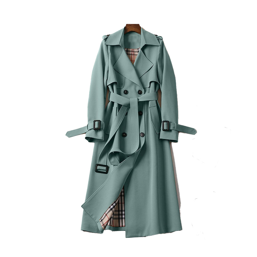 Timeless Versatile Double-Breasted Trench Coat