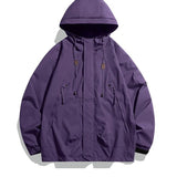 Chic Hooded Overcoat