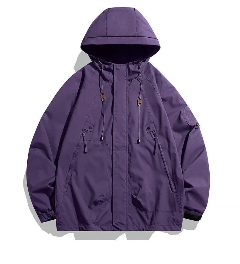 Chic Hooded Overcoat