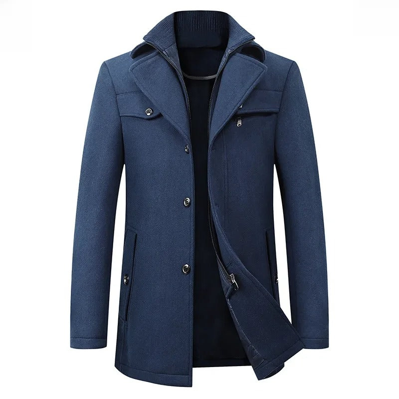 Chic Wool Winter Overcoat