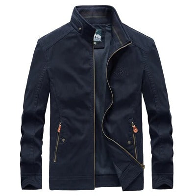 Lightweight Windbreaker Bomber Jacket