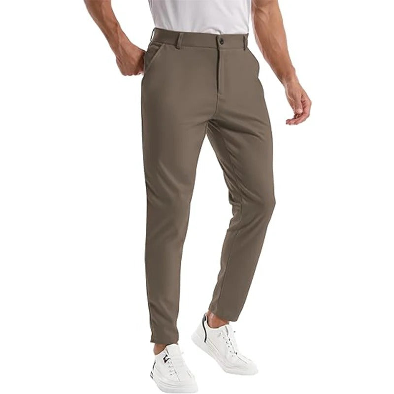 Men's Relaxed Fit Casual Trousers